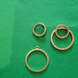 Pilgrim Gold-Tone Hoop Earrings Set